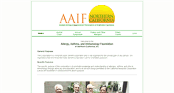 Desktop Screenshot of aaifnc.org